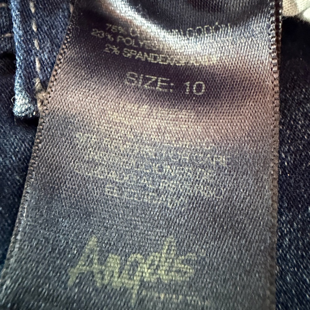 Angels Curvy Skinny Jeans Size 10 Stretch Denim - Picture 5 of 5